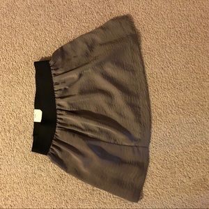 Maurices medium grey short skirt NWT