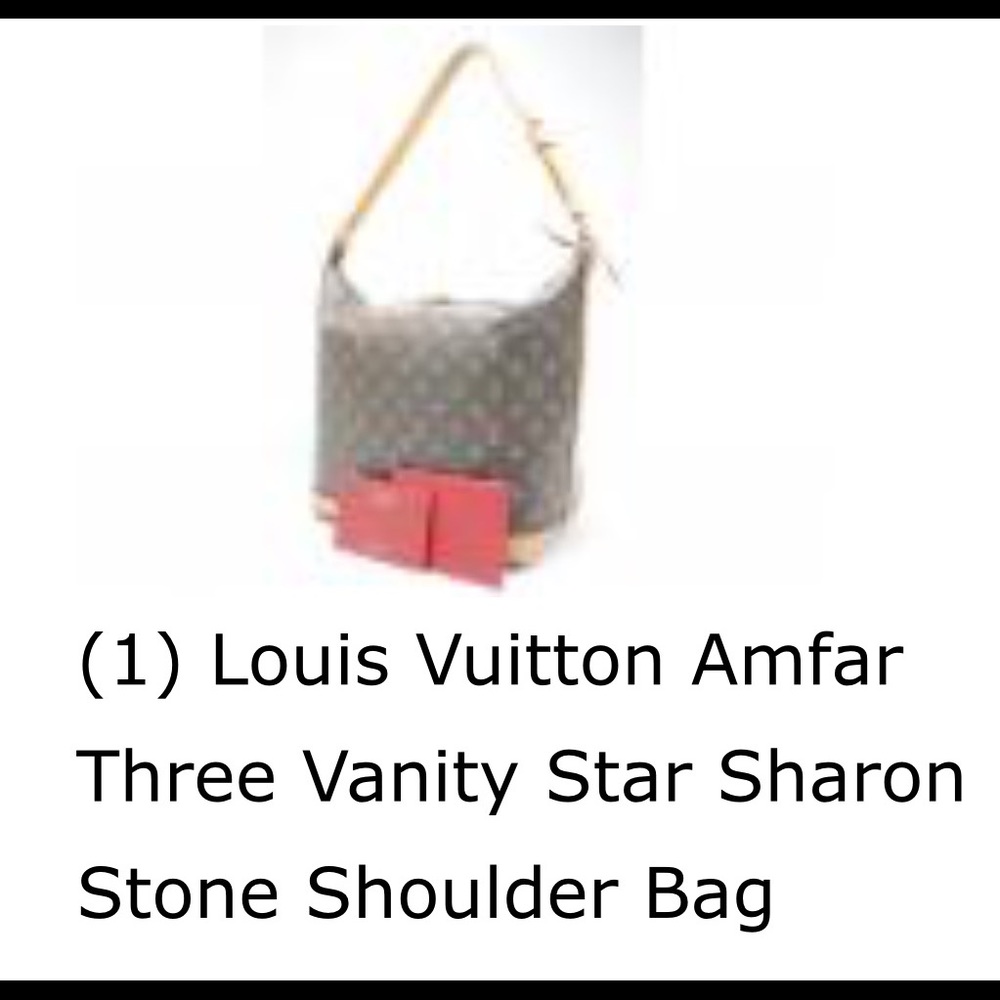 LOUIS VUITTON MONOGRAM AMFAR THREE VANITY STAR BAG
