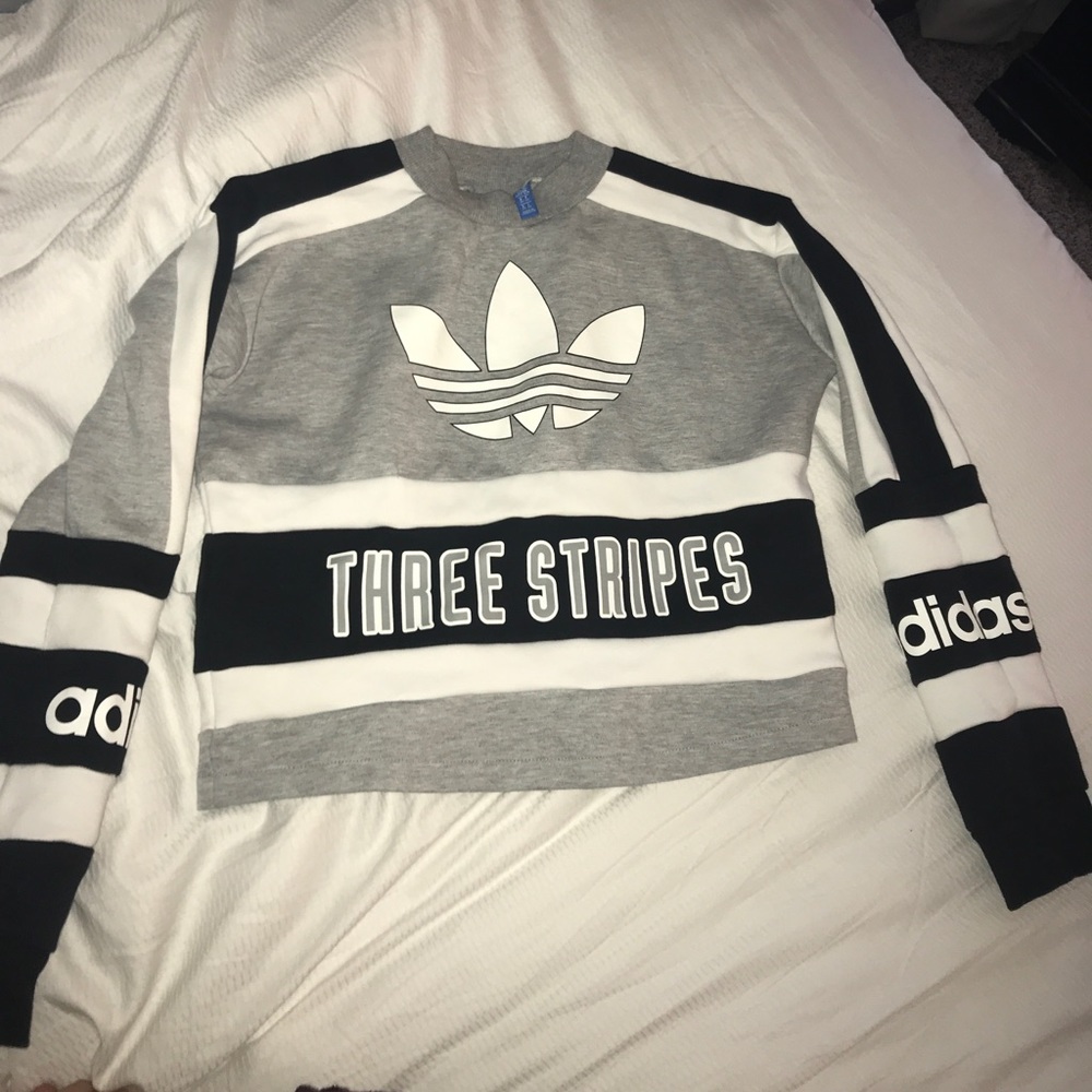 Adidas Cropped Crew Sweatshirt