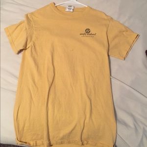 Yellow Simply southern tshirt