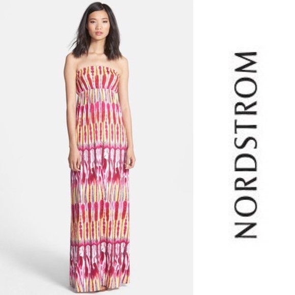 ✨FELICITY COCO Print Strapless Jersey Maxi Dress - Picture 2 of 8