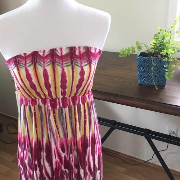 ✨FELICITY COCO Print Strapless Jersey Maxi Dress - Picture 6 of 8