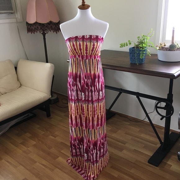 ✨FELICITY COCO Print Strapless Jersey Maxi Dress - Picture 7 of 8