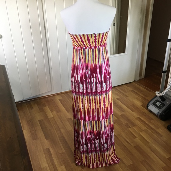 ✨FELICITY COCO Print Strapless Jersey Maxi Dress - Picture 8 of 8