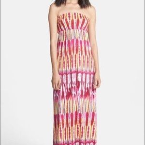 ✨FELICITY COCO Print Strapless Jersey Maxi Dress