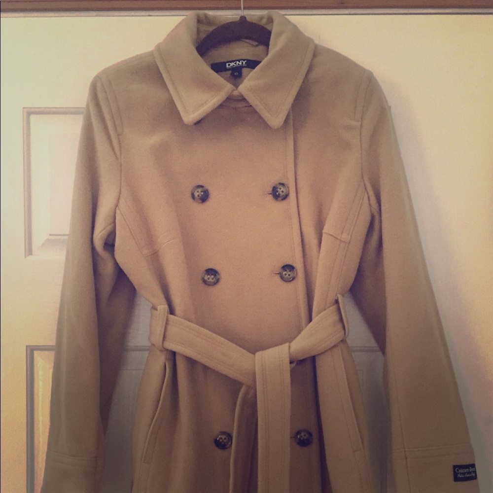 Beautiful cashmere DKNY coat.