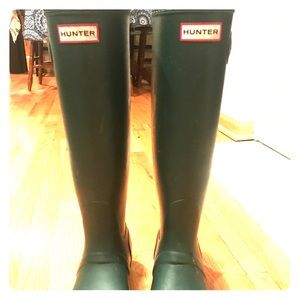 Forest Green Hunter Boots