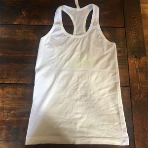 Lululemon White Tank size 6