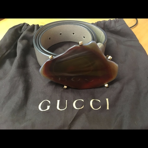 ✨RARE✨ Stone Gucci Belt - Picture 3 of 7