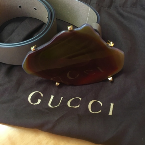 ✨RARE✨ Stone Gucci Belt - Picture 5 of 7