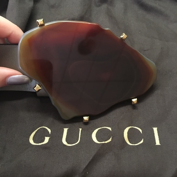 ✨RARE✨ Stone Gucci Belt - Picture 6 of 7