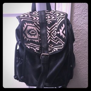 Festival-Ready Tribal Mini Backpack