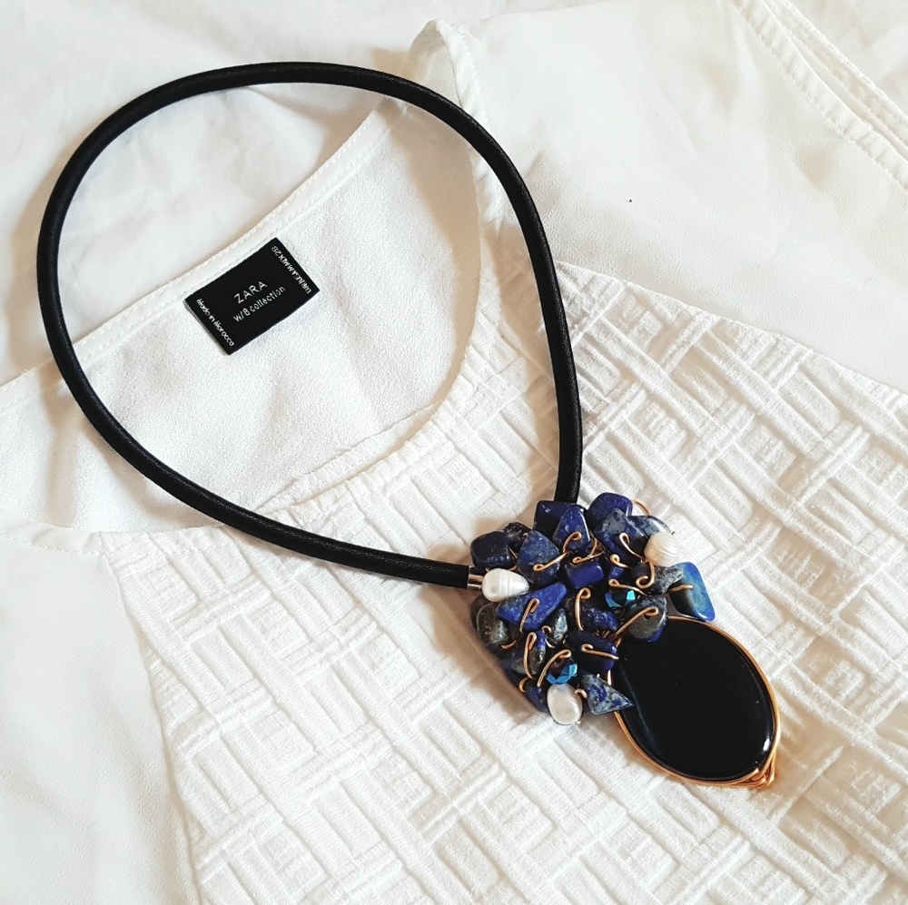 beautiful statement necklace