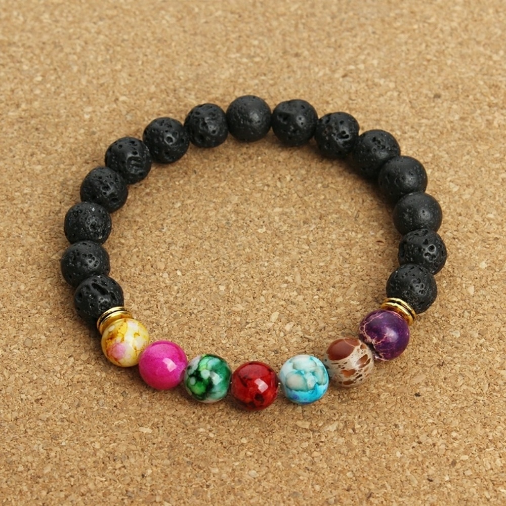 7 Reiki Chakra Healing Balance Beads Yoga Bracelet