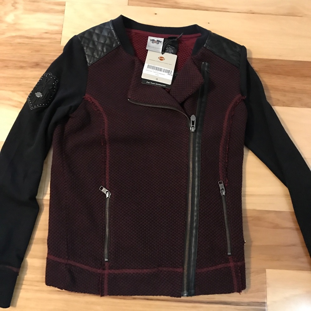 NWT Harley Davidson Sweater/jacket