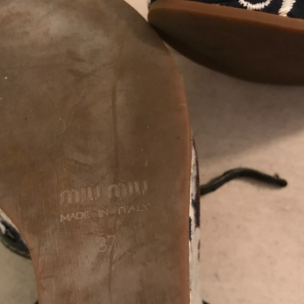 Miu Miu Authentic Wedges - image 8