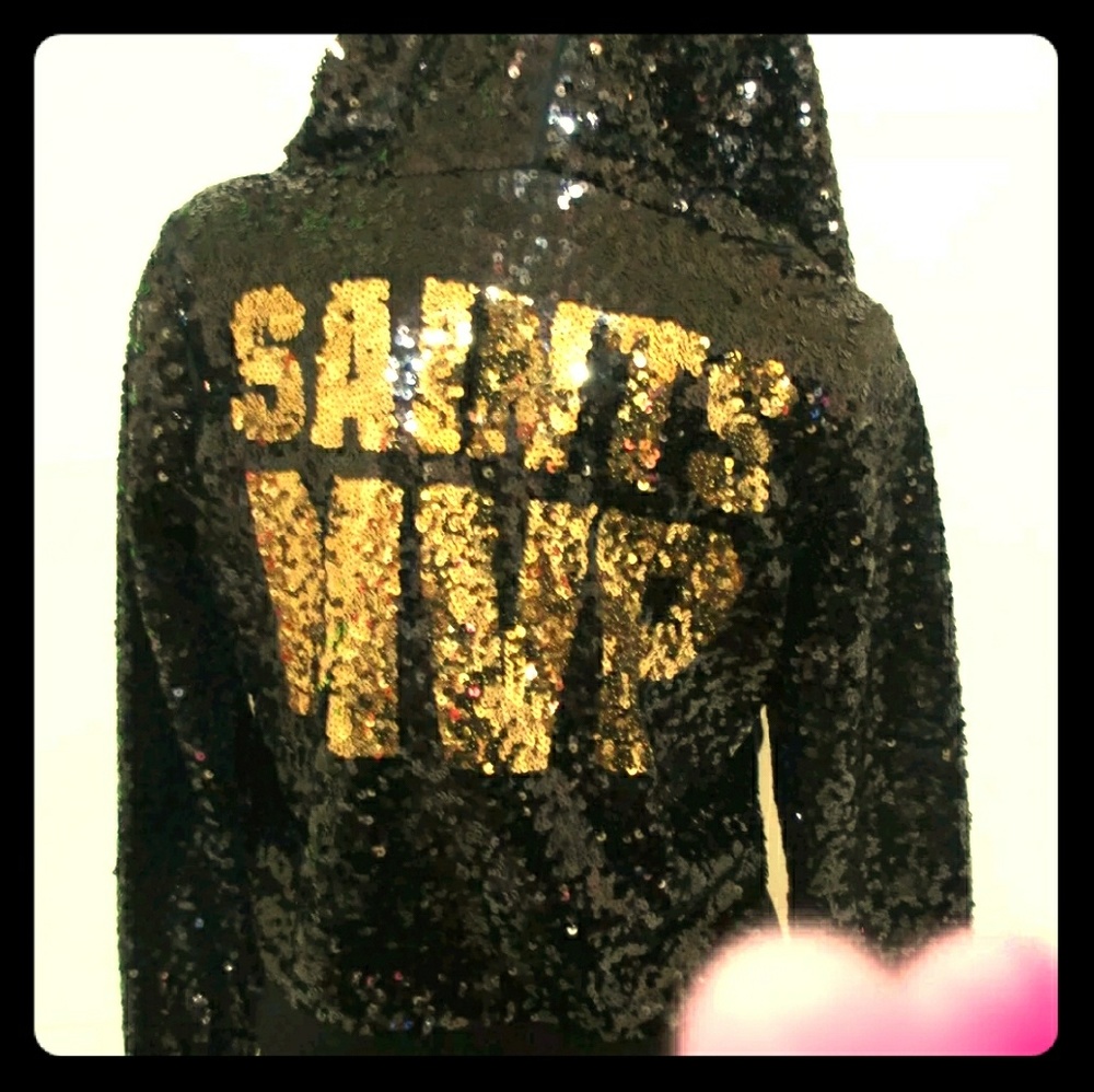 Victoria's Secret Saints MVP NFL Jacket