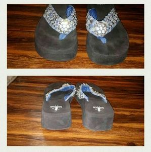 **NOW $10** Corkys flip flops with bling!!