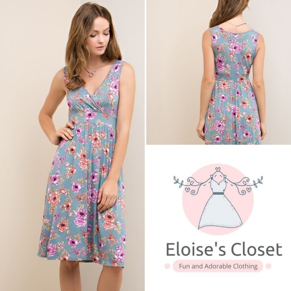 Gorgeous Faux Wrap Dress - Picture 2 of 2