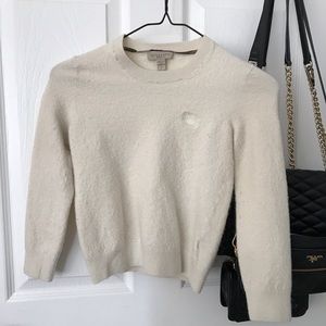 Burberry cashmere crewneck sweater