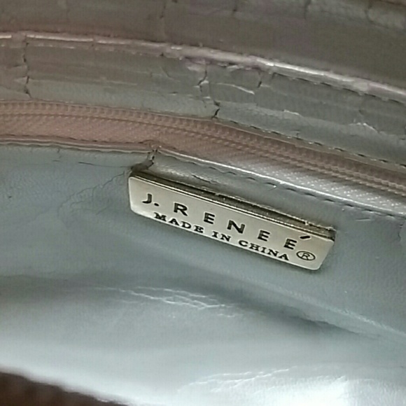 J. RENEE' Graffiti Style Leather Purse - Picture 5 of 7