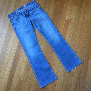 AG distressed jeans