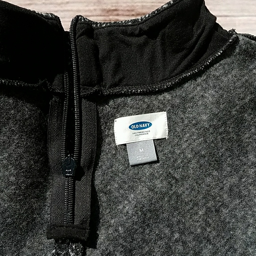 Old Navy Warm gray medium blouse - Picture 4 of 5