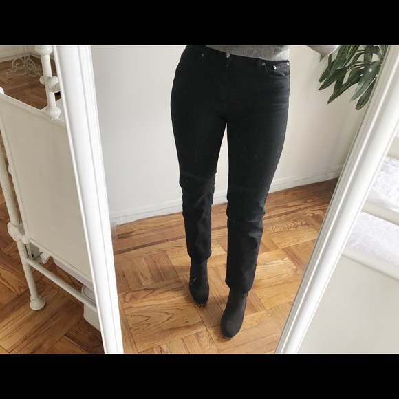 Acne Studios Denim - Acne Studios "Row" Black Jeans