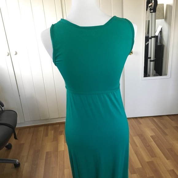 ✨Max Studio Emerald Maxi Jersey Dress✨ - Picture 7 of 8