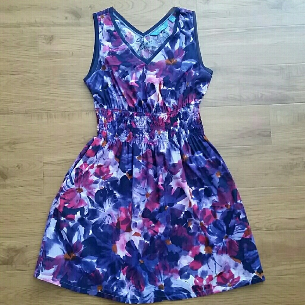 V-neck Purple Simply Vera Dress