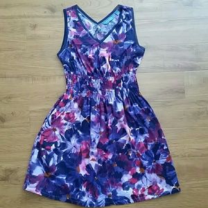V-neck Purple Simply Vera Dress
