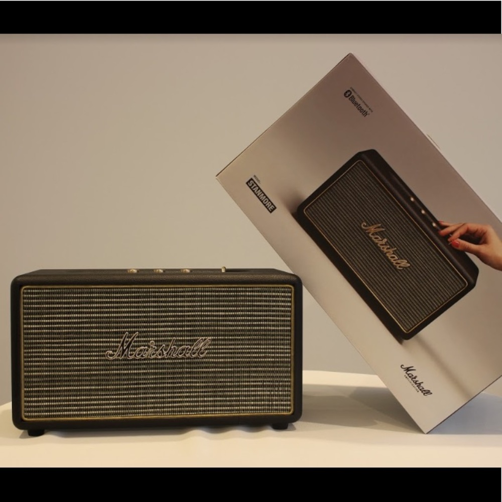 Marshall Stanmore Bluetooth speakers