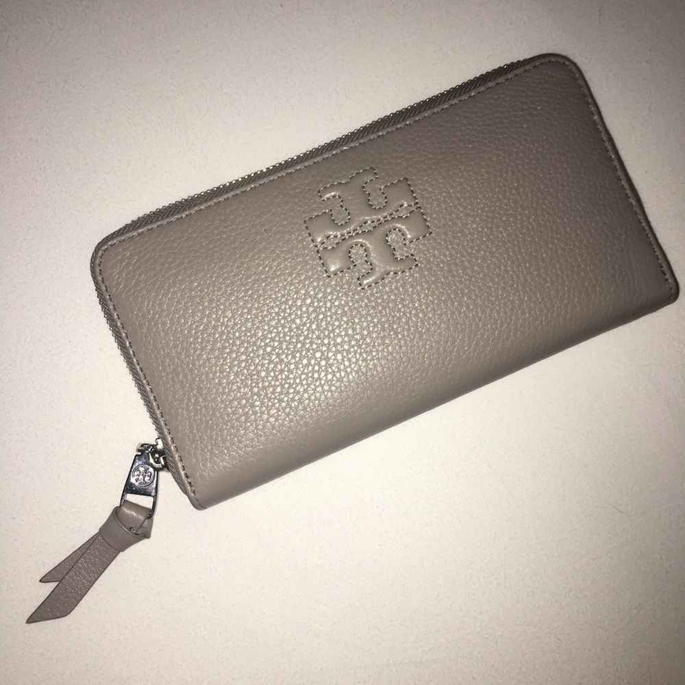 Tory Burch Taupe Wallet