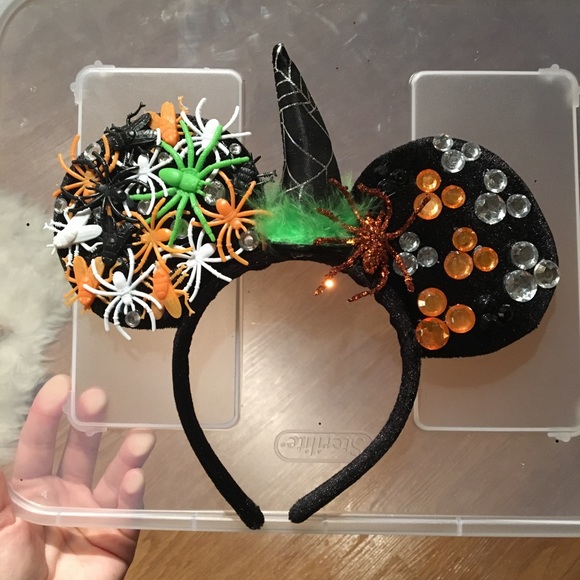 Halloween spider Mickey minnie mouse disney ears - Picture 3 of 7