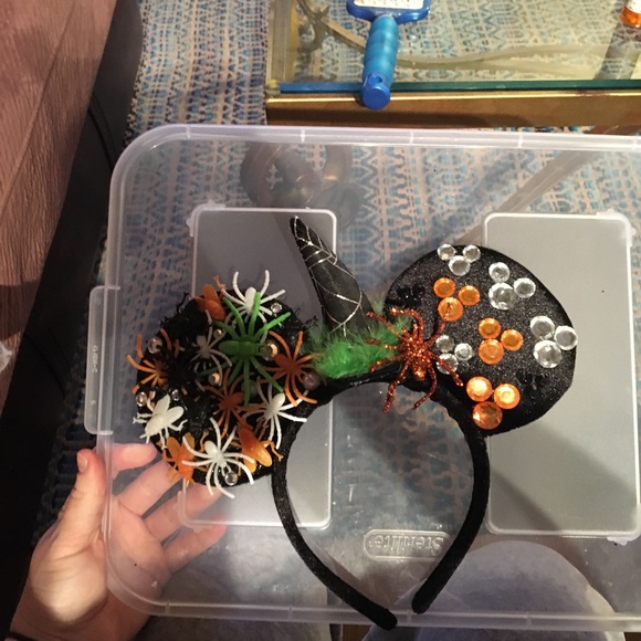 Halloween spider Mickey minnie mouse disney ears - Picture 4 of 7