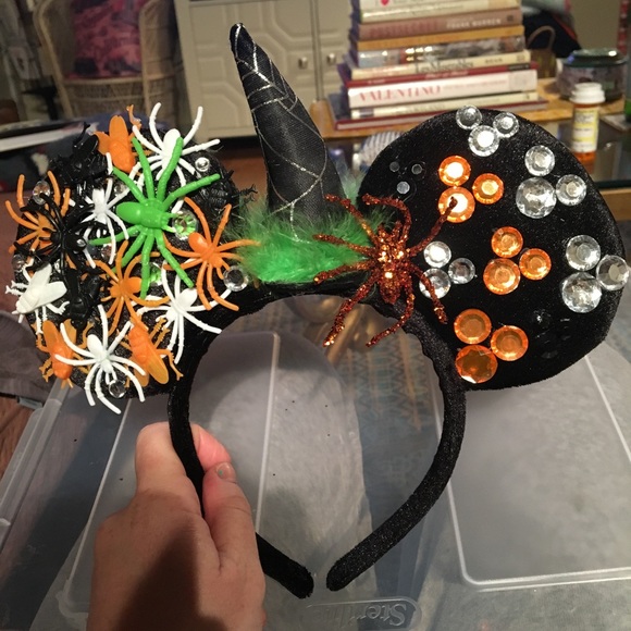 Halloween spider Mickey minnie mouse disney ears - Picture 5 of 7