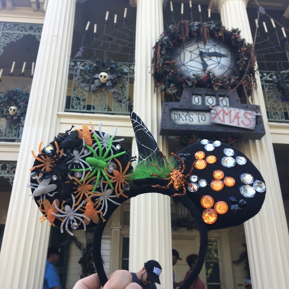 Halloween spider Mickey minnie mouse disney ears - Picture 7 of 7