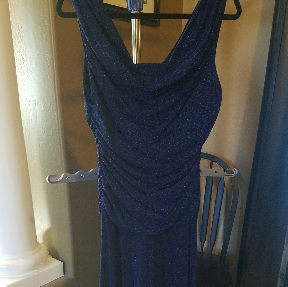 Gorgeous royal blue full length gown