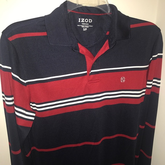Izod Collared LongSleeve Shirt - Picture 1 of 4