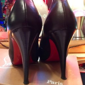 Authentic Louboutin Black Boots
