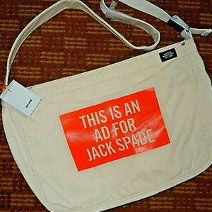 Jack spade message bag