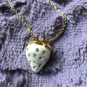 NWOT! Kenneth Lane Strawberry necklace