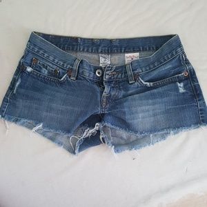 Lucky Brand Daisy Dukes Sz 4/27