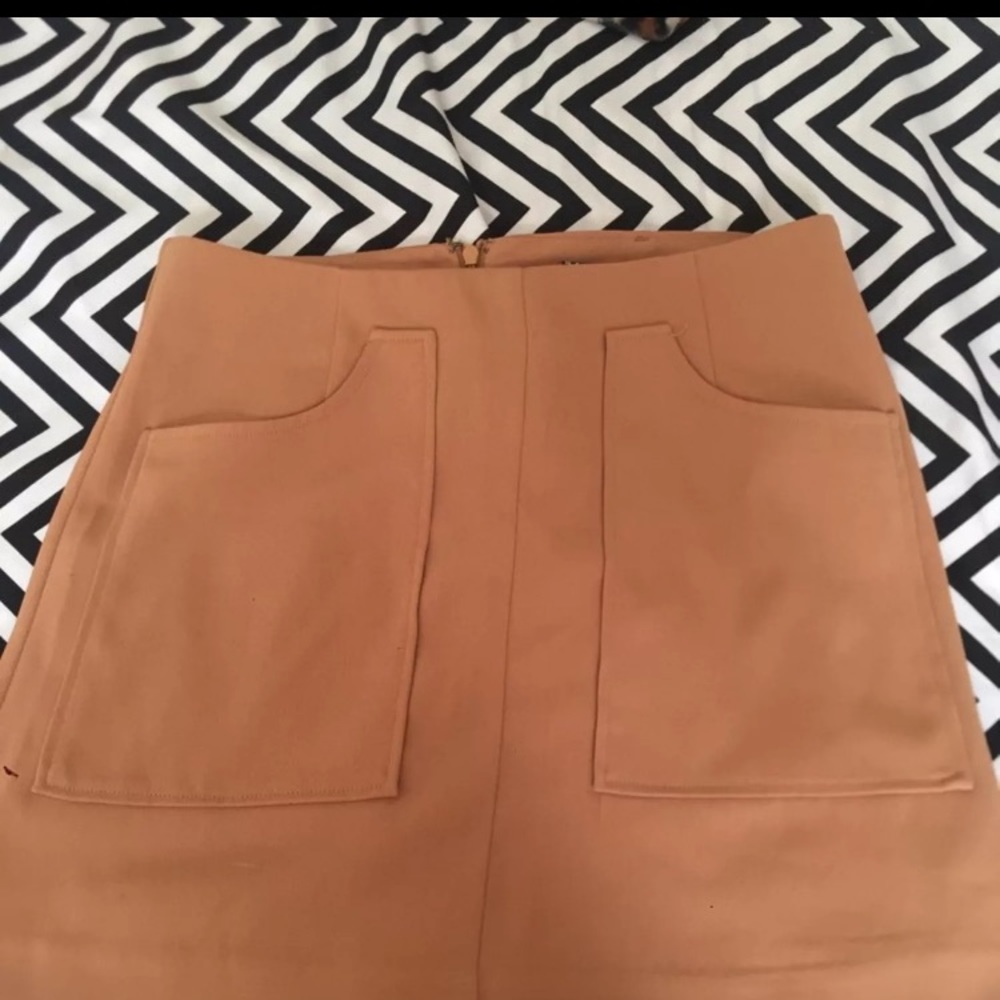 Khaki Forever 21 Skirt