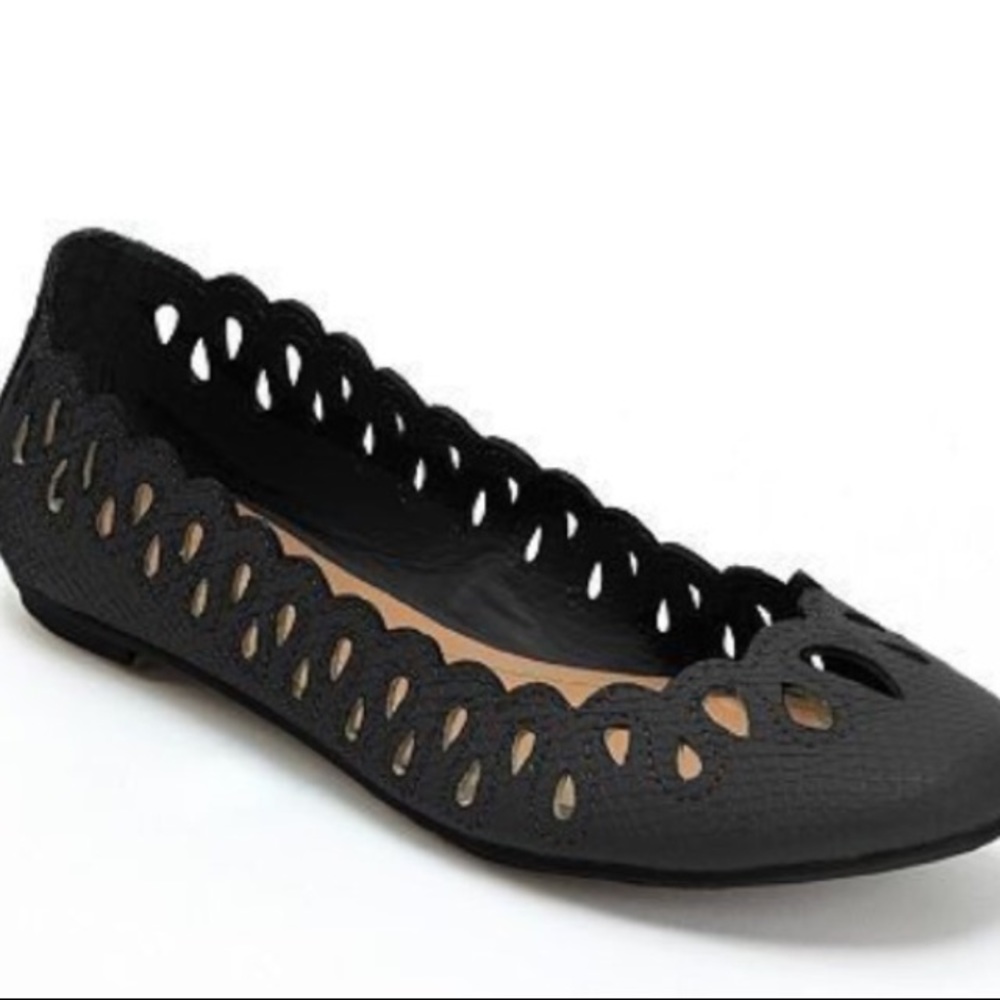 SOLD•LC black ballet flats• - Picture 1 of 7