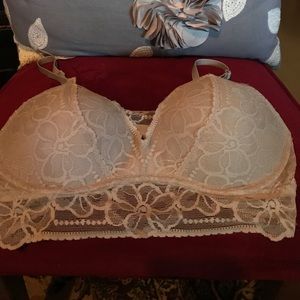 Pink by Victoria's Secret lace bralette