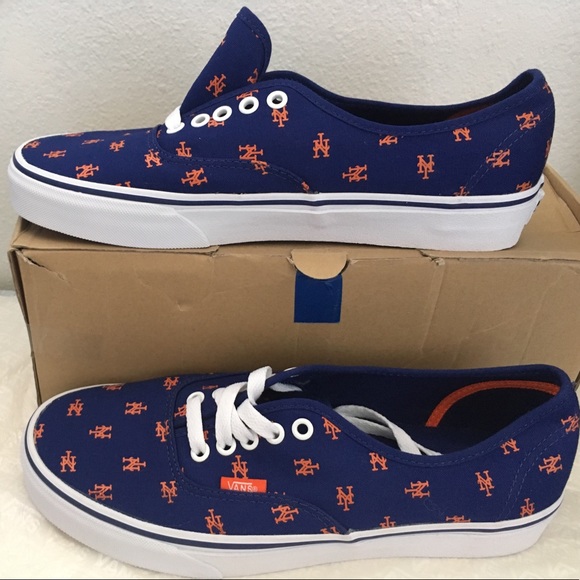 Vans Shoes - vans authentic(mlb)new york/mets/blue