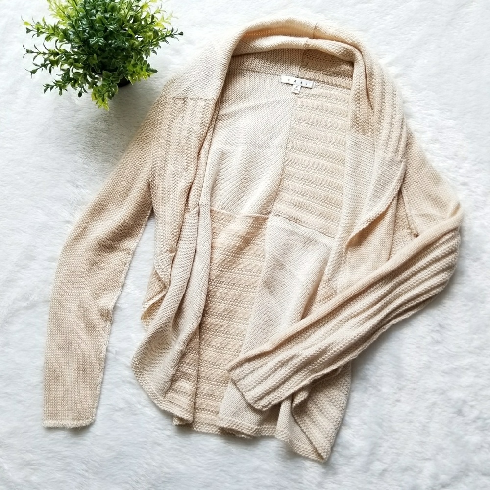*SOLD*CAbi Patchwork Sweater Cardigan!! - Picture 1 of 6