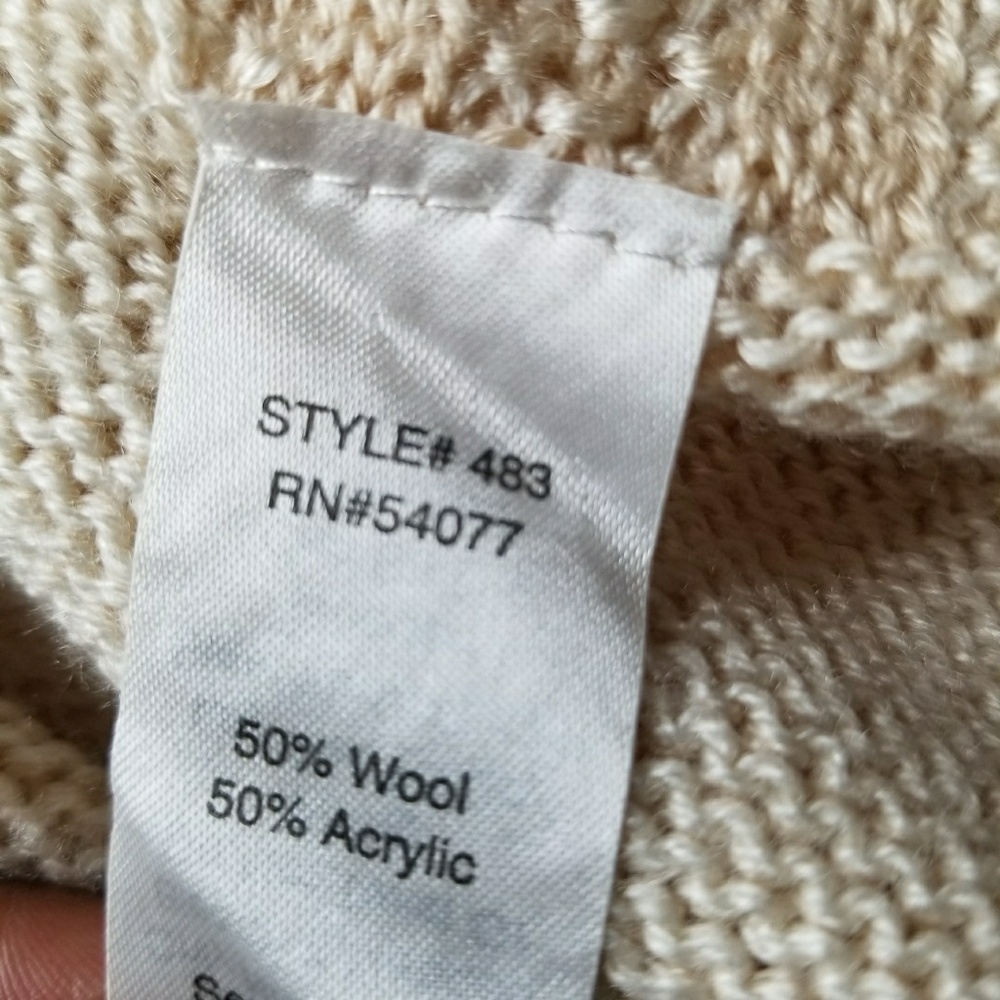 *SOLD*CAbi Patchwork Sweater Cardigan!! - Picture 4 of 6