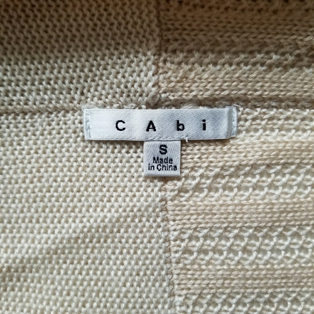 *SOLD*CAbi Patchwork Sweater Cardigan!! - Picture 6 of 6